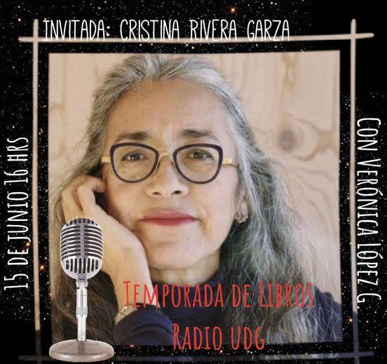 Temporada de Libros - Mi. 15 Jun 2022 - Escritora Cristina Rivera Garza