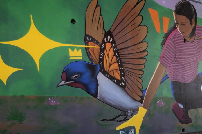 Impulsan el reciclaje en Monterrey a través de murales comunitarios