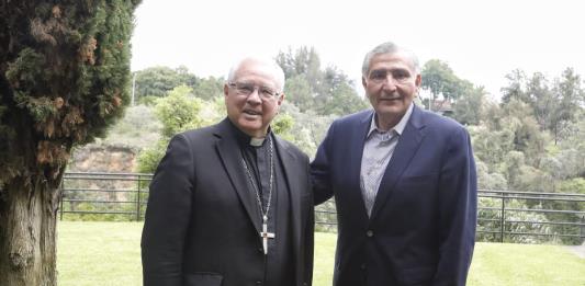 Secretario de Gobernación y cardenal de Guadalajara acuerdan trabajar por la pacificación del país