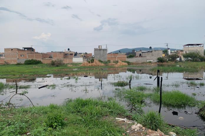 Inundaciones afectan a vecinos de López Mateos en Ocotlán