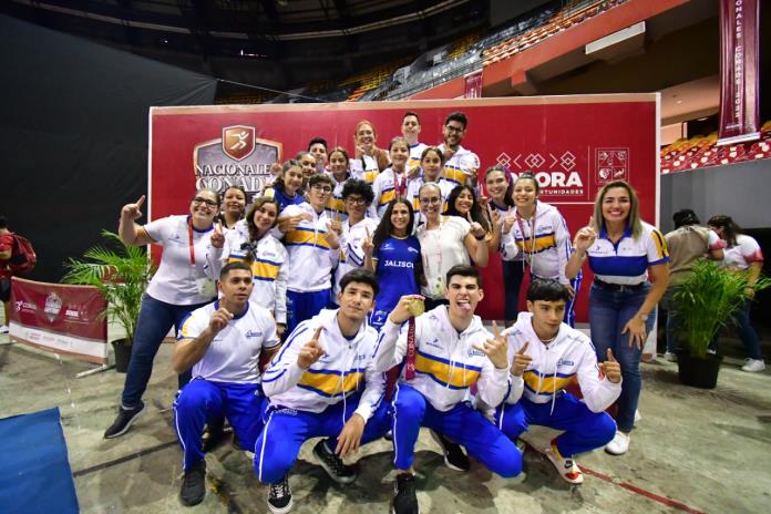 Jalisco termina Nacionales con récord de medallas