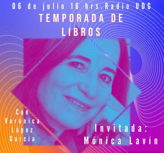 Temporada de Libros - Mi. 06 Jul 2022 - Mónica Lavín