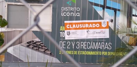 Por omitir documento oficial, Guadalajara clausura las obras del Distrito Iconia