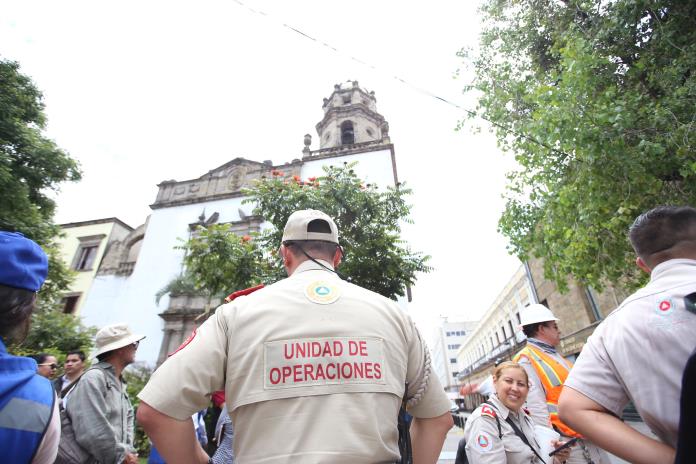 Sismos dejaron daños leves en Guadalajara