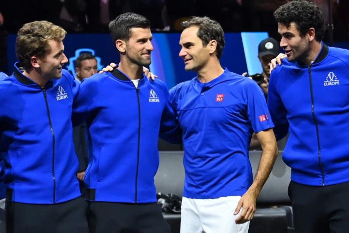 Tras el adiós de Federer, Djokovic acerca a Europa al título en la Laver Cup