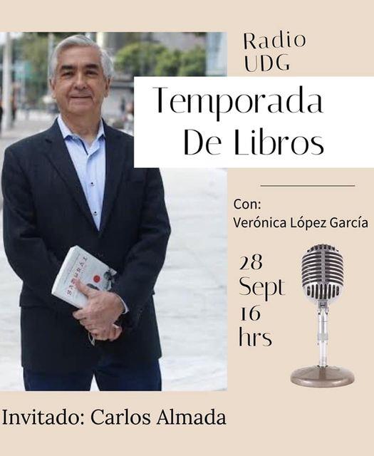 Temporada de Libros - Mi. 28 Sep 2022 - Carlos Almada