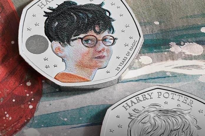 Harry Potter, en monedas británicas