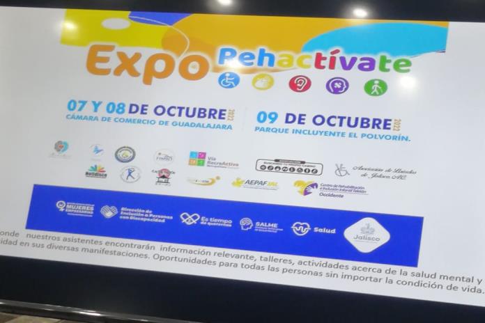 Expo Rehactivate reunirá a asociaciones civiles que apoyan a personas con discapacidad