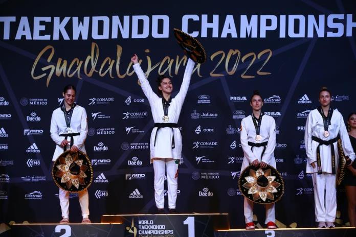 Tras nueve años, Leslie Soltero le da oro a México en el Campeonato Mundial de Taekwondo Tras nueve años, Leslie Soltero le da oro a México en el Campeonato Mundial de Taekwondo