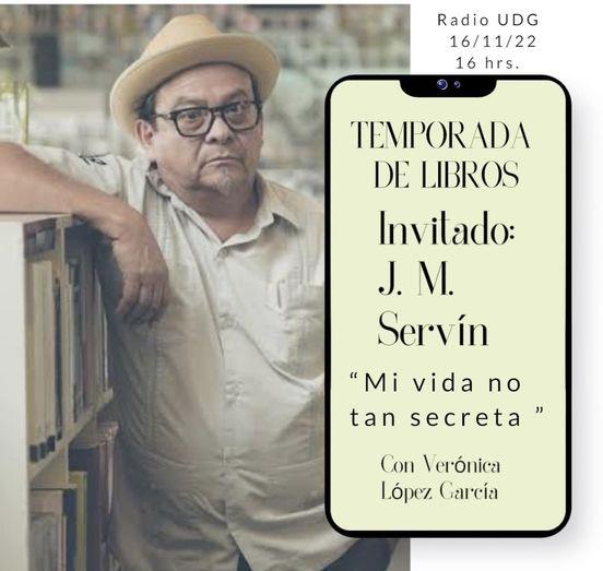 Temporada de Libros - Mi. 16 Nov 2022 - con J M Servín