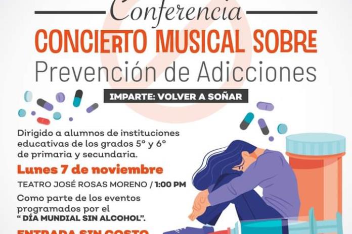 Conferencia-Concierto musical sobre Prevención de Adicciones
