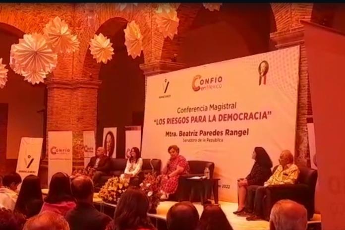 Senadora de la República Mexicana Beatríz Paredes Rangel visita Lagos de Moreno