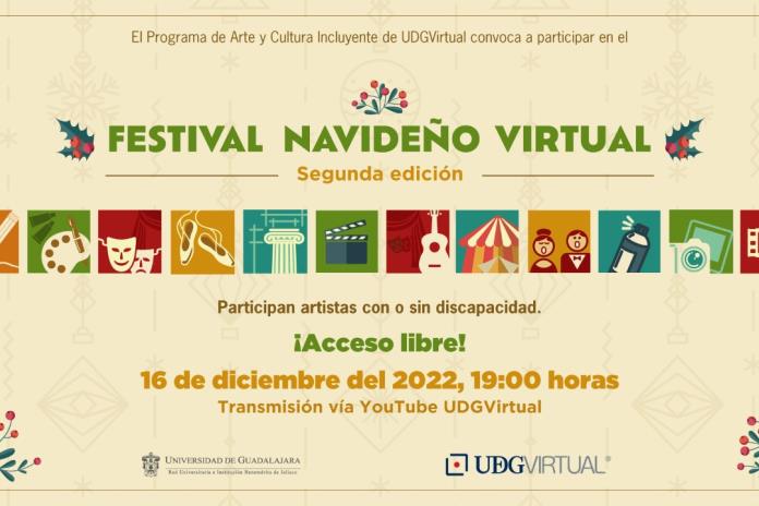 La UDG Virtual organiza Festival Navideño donde participarán personas con discapacidad