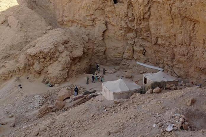 Nueva tumba real descubierta en Luxor, Egipto