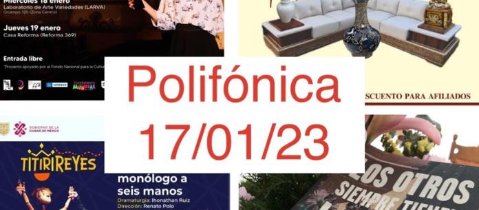 Polifónica - Ma. 17 ene 2023