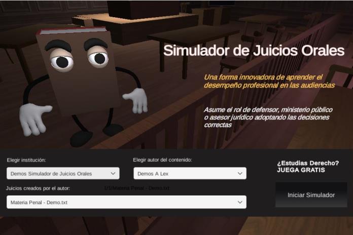 Jaliscienses crean el primer simulador de juicios orales con realidad virtual