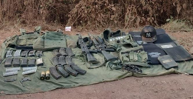 FGR investiga el decomiso de armamento tras la agresión a elementos de Sedena en Mazamitla