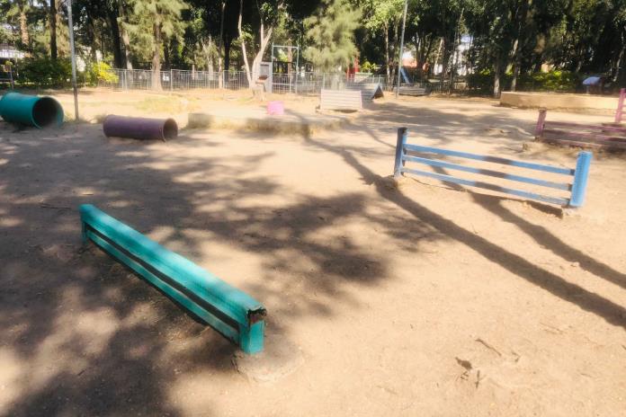 Sin mantenimiento, parques caninos en Guadalajara