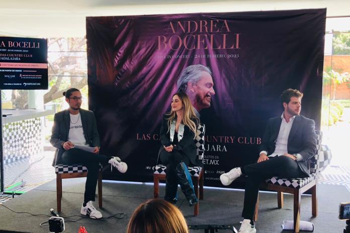 Andrea Bocelli promete concierto, verbena gourmet y degustación de vino en Guadalajara