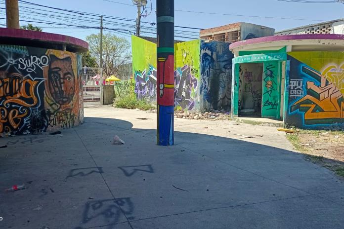 Costó un millón de pesos... y ahora el skatepark de Chulavista está abandonado y vandalizado