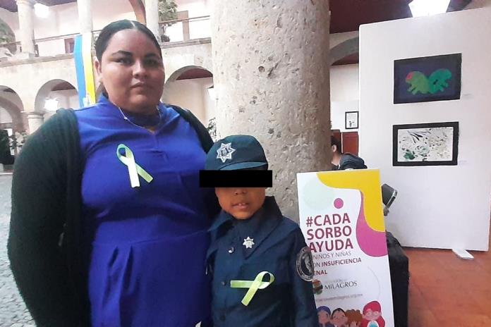 Niños y niñas con enfermedad renal realizan exposición con causa en el Día Mundial del Riñón