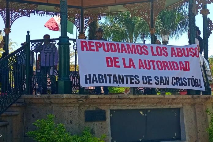 Alistan manifestación en Jocotepec por hostigamiento a defensor ambiental