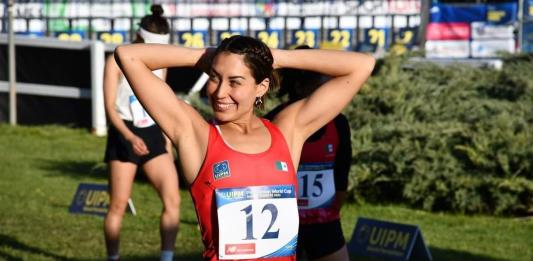 Mariana Arceo, pentatleta jalisciense, consigue colgarse medalla en la copa del mundo en Turquía