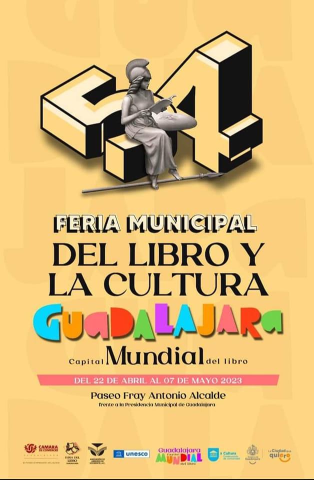 Anuncian la edición número 54 de la Feria Municipal del Libro y la Cultura de Guadalajara