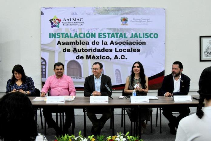 El presidente municipal de Zapotlán el Grande tomó protesta en La Asociación de Autoridades Locales de México A.C (AALMAC)