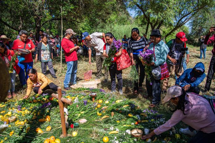 Indígenas protestan contra crisis climática en Chiapas