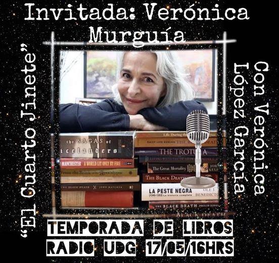 Temporada de Libros - Mi. 17 May 2023 - escritora Verónica Murguía Temporada de Libros - Mi. 17 May 2023 - escritora Verónica Murguía