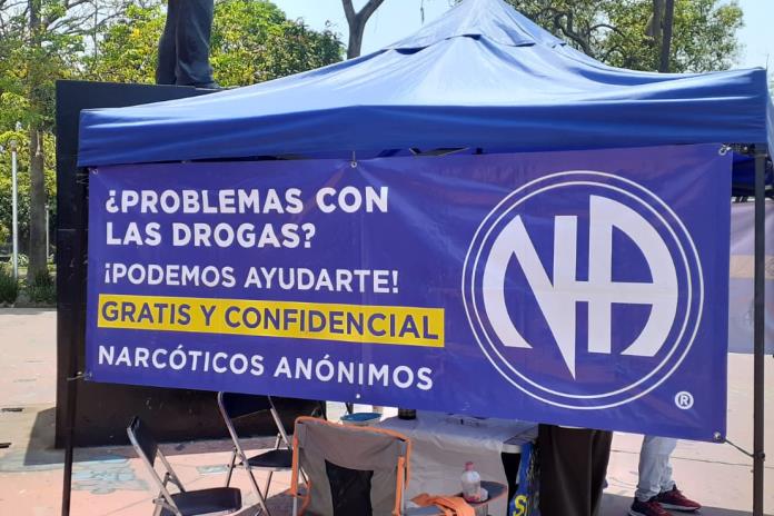 Difunden mensaje para ayudar a adictos a las drogas en la V a