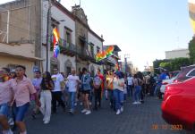 Para dar visibilidad, por sus derechos y por la unión de esta población, celebran Marcha del orgullo 2023 en Ocotlán