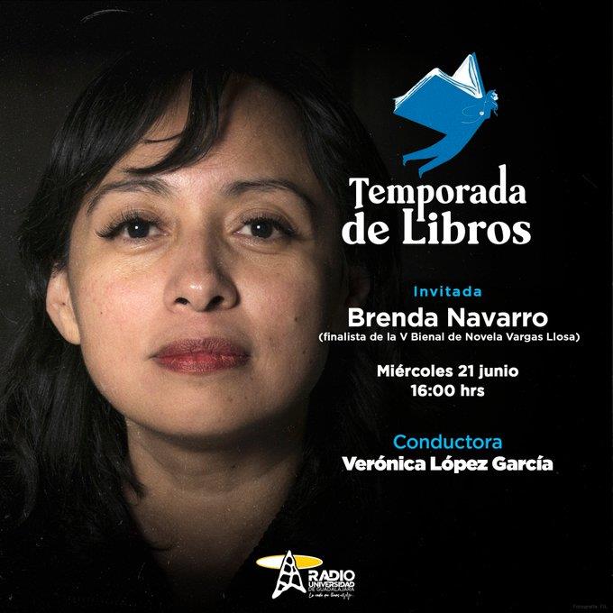 Temporada de Libros - Mi. 21 Jun 2023 - Brenda Navarro