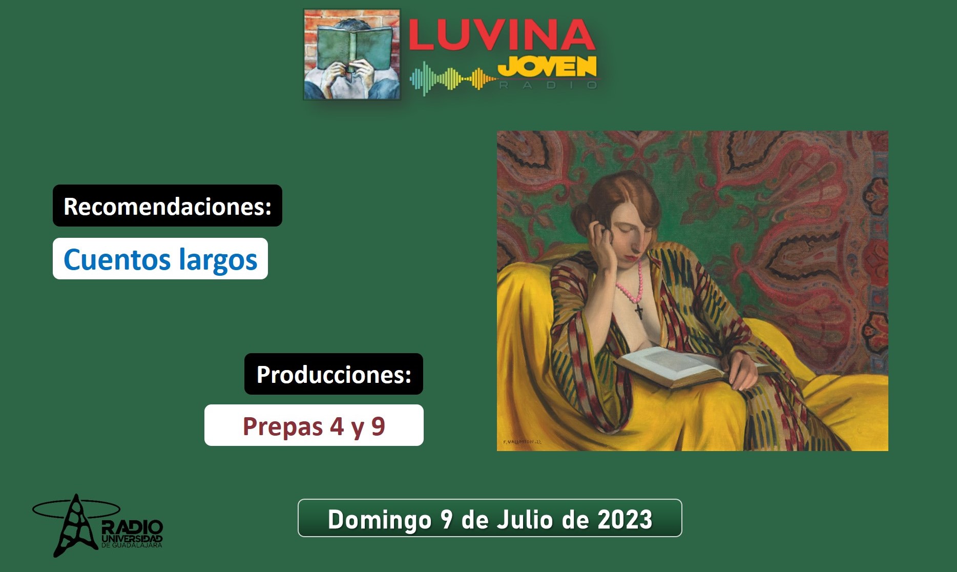 Luvina Joven - Dom. 09 de Jul 2023 Luvina Joven - Dom. 09 de Jul 2023