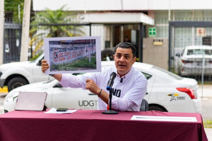 Señala el morenista Chema Martínez que el IEPC asume una postura parcial a favor de MC