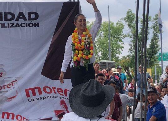 México pondrá fin al machismo, afirma Sheinbaum en visita a Guadalajara