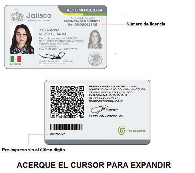 A partir del 15 de agosto podrás obtener tu licencia de conducir digital en Jalisco