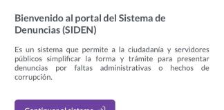 Hay un nuevo Sistema de Denuncias electrónico sobre casos de corrupción lo que permite el anonimato 