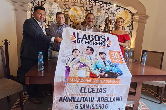Develan cartel taurino para la Feria Lagos 2023